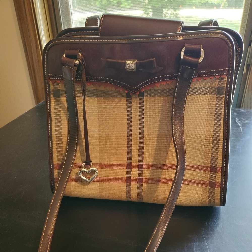 Brighton plaid bag